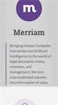 Mobile Screenshot of merriamtech.com